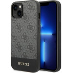 Guess 4G Stripe Case Iphone 14 Plus Grey Backcover - (GUHCP14MGG4GLG)