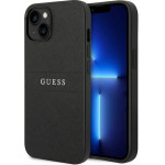 Guess Leather Saffiano Case Iphone 14 Plus Black Backcover - (GUHCP14MPSASBB)