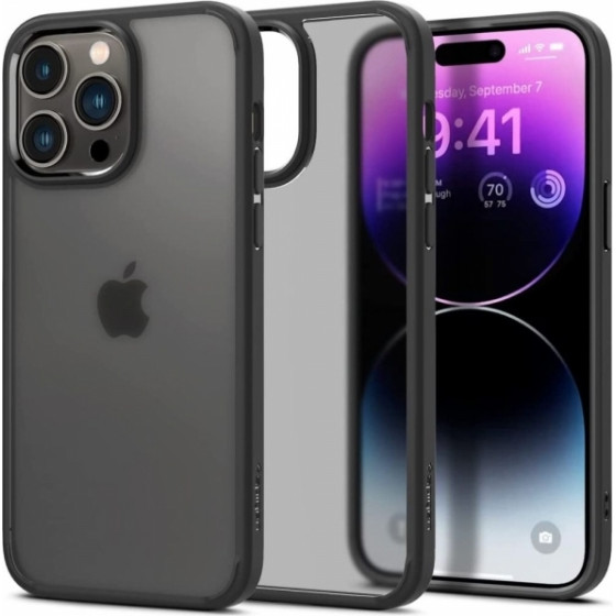 Spigen Ultra Hybrid Iphone 14 Pro Frost Black Backcover - (ACS04968)