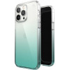 Speck (150093-9594) Iphone 14 Pro Max CASE, Presidio Perfect Clear Ombre (CLEAR/Fantasy Teal FADE)