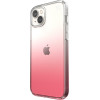 Speck (150122-9509) Iphone 14 Plus CASE, Presidio Perfect Clear Ombre (CLEAR/Vintage Rose FADE)