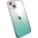 Speck (150122-9594) Iphone 14 Plus CASE, Presidio Perfect Clear Ombre (CLEAR/Fantasy Teal FADE)