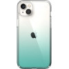 Speck (150122-9594) Iphone 14 Plus CASE, Presidio Perfect Clear Ombre (CLEAR/Fantasy Teal FADE)