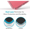 Speck (150151-9509) Iphone 14 Pro CASE, Presidio Perfect Clear Ombre (CLEAR/Vintage Rose FADE)