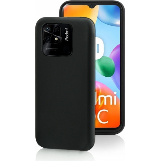 Fonex Tpu Case 0.6mm Xiaomi Redmi 10C Black Backcover - (BLK1600B)