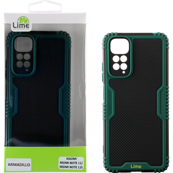 Lime ���� Xiaomi Redmi Note 11/Redmi Note 11S 6.43'' Armadillo Full Camera Protection Green - (5205308307942)