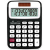 MediaRange Compact calculator with 10-digit LCD, solar and battey-powered, black/white - (MROS190)