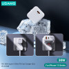 USAMS ��������� ������ US-CC148, USB-C, Super Si, PD 30W, ������ - (CC148TC02)