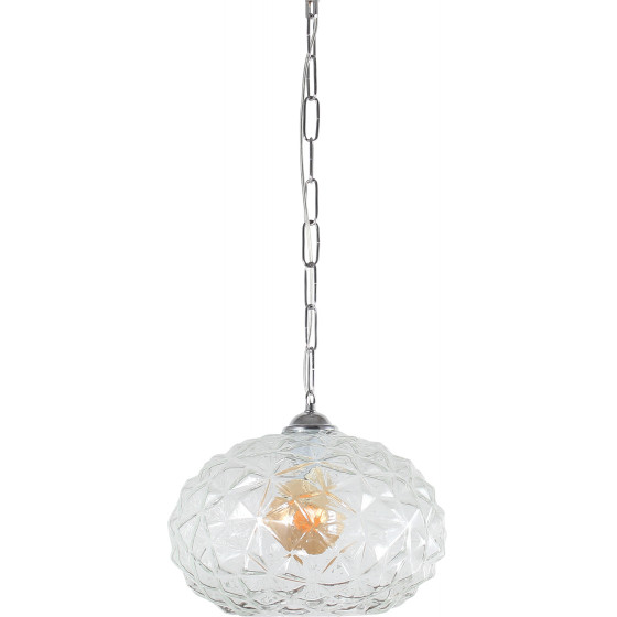 Homelighting 877-30 CHLOE �30, TRASPARENT GLASS PENDANT 1Z2 - (77-4379)