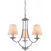 Homelighting C119-3 ETNA PENDANT LAMP GREY PATINA&WHITE SHADE 1E1 - (77-3661)