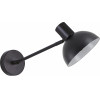 Homelighting SE21-BL-22-MS3 ADEPT BLACK WALL LAMP BLACK METAL SHADE+ - (77-8325)