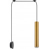 Homelighting SE21-GM-5-BL1W ADEPT TUBE GOLD MATT Gold Matt Pendant+ - (77-8904)