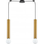 Homelighting SE21-GM-5-BL2 ADEPT TUBE GOLD MATT Gold Matt Pendant+ - (77-8681)