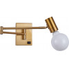 Homelighting SE21-GM-52 ADEPT GOLD MATT WALL LAMP B3 - (77-8279)