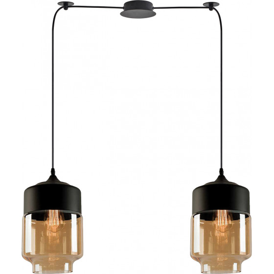 Homelighting SE21-HN-18-30-BL2+ GABY Honey Glass Pendant+ - (77-8794)