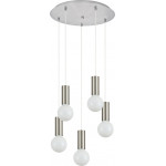 Homelighting SE21-NM-4-5NM ADEPT TUBE Nickel Matt Pendant+ - (77-8390)