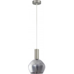 Homelighting SE21-NM-4-GL2 ADEPT TUBE Nickel Matt Pendant Smoked Glass+ - (77-8399)