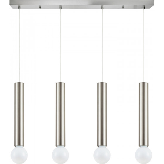 Homelighting SE21-NM-5-4NM ADEPT TUBE NICKEL MAT Nickel Matt Pendant+ - (77-8664)