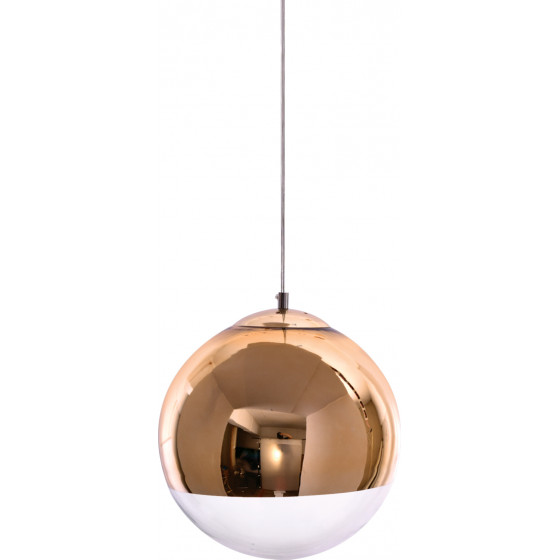 Homelighting SE3130-1-GO ALESSIA PENDANT GOLD-CLEAR GLASS 1Z1 - (77-3708)