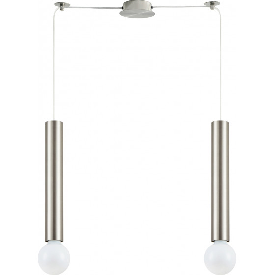 Homelighting SE21-NM-5-NM2 ADEPT TUBE NICKEL MAT Nickel Matt Pendant+ - (77-8661)