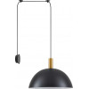 Homelighting SE21-GM-4-NM1W-MS50 ADEPT TUBE Gold Matt Wall Lamp Black Metal Shade+ - (77-8836)