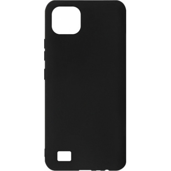 SENSO SOFT TOUCH REALME C11 2021 / C20 black backcover - (SESTRMC20B)