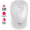 ALCATROZ SILENT AIRMOUSE DUO 7X WIRELESS/BT MOUSE WHITE - (AMD7XW)