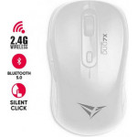 ALCATROZ SILENT AIRMOUSE DUO 7X WIRELESS/BT MOUSE WHITE - (AMD7XW)