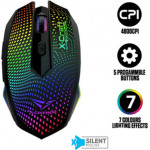 ALCATROZ SILENT WIRED MOUSE 4800CPI X-CRAFT ULTRA 2000 - (XCRAFTU2000S)