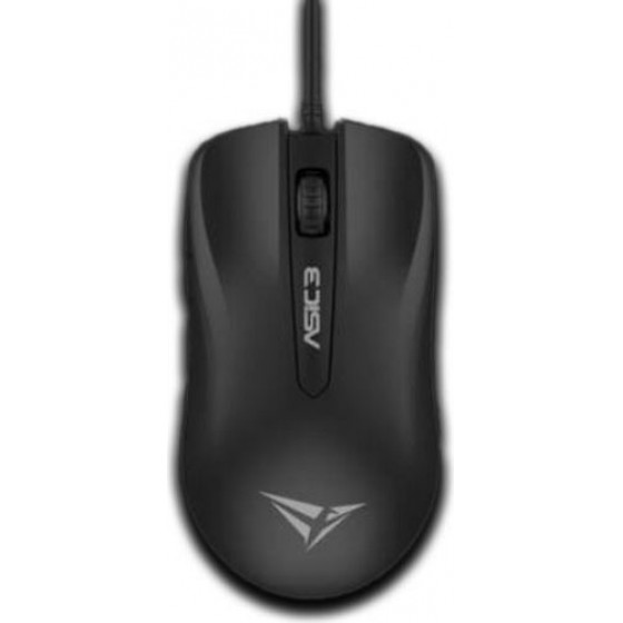 ALCATROZ WIRED MOUSE ASIC 3 BLACK - (ASIC3BLK)