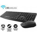 ALCATROZ WIRELESS KEYBORD & MOUSE XPLORER AIR 6600 BLACK - (AIR6600B)
