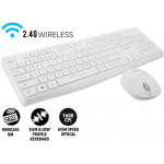 ALCATROZ WIRELESS KEYBORD & MOUSE XPLORER AIR 6600 WHITE - (AIR6600W)