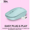 ALCATROZ WIRELESS MOUSE AIRMOUSE V MINT 1200DPI - (AMVM)