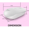 ALCATROZ WIRELESS MOUSE AIRMOUSE V WHITE 1200DPI - (AMVW)