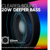 SONIC GEAR BT5.3 RGB PORTABLE WIRELESS SPEAKER WITH FM SONICGO 6 - (SONICGO6)
