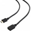 CABLEXPERT HIGH SPEED HDMI EXTENSION CABLE WITH ETHERNET 0,5M - (CC-HDMI4X-0.5M)