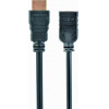 CABLEXPERT HIGH SPEED HDMI EXTENSION CABLE WITH ETHERNET 0,5M - (CC-HDMI4X-0.5M)