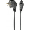 CABLEXPERT POWER CORD C5 VDE APROVED 1M - (PC-186-ML12-1M)