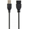 CABLEXPERT USB 2,0 EXTENSION CABLE 15CM - (CCP-USB2-AMAF-0.15M)