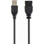 CABLEXPERT USB 2,0 EXTENSION CABLE 15CM - (CCP-USB2-AMAF-0.15M)