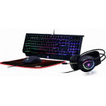 GEMBIRD 4-IN-1 BACKLIGHT GAMING KIT ''PHANTOM'' - (GGS-UMGL4-01)