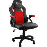 WHITE SHARK GAMING CHAIR BLACK/RED - (KINGS THRONE)