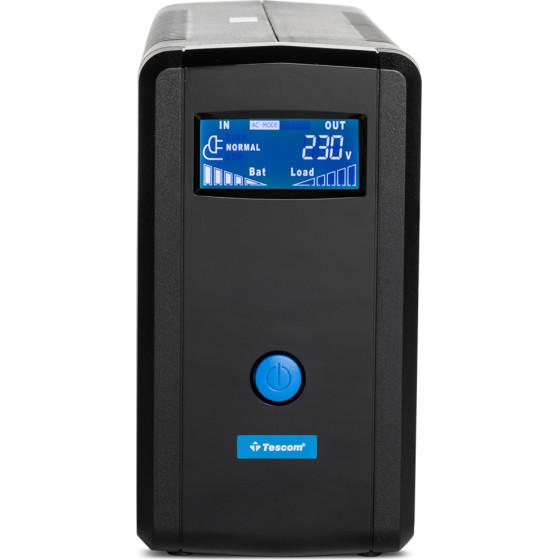 Tescom Ups Leo Plus Lcd 650AP With Usb Port - (UPS.0785)