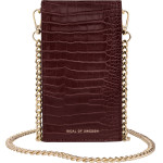 Ideal Of Sweden Ella Phone Pouch Universal Scarlet Croco - (IDPPAW21-326)