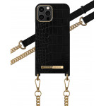 Ideal Of Sweden ���� ������ Iphone 12 Pro Max Jet Black Croco - (IDNCSS20-I2067-207)