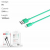 XO NB156 Usb Cable For Lightning Green - (6920680871919)