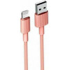 XO NB156 Usb Cable For Lightning Pink - (6920680871926)
