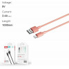 XO NB156 Usb Cable For Lightning Pink - (6920680871926)