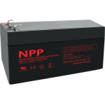 Npp Power ��������� �������� 12V 3.2Ah (134X67X60) MK12-3.2E 210601 ���������� T1/F1 4,75mm