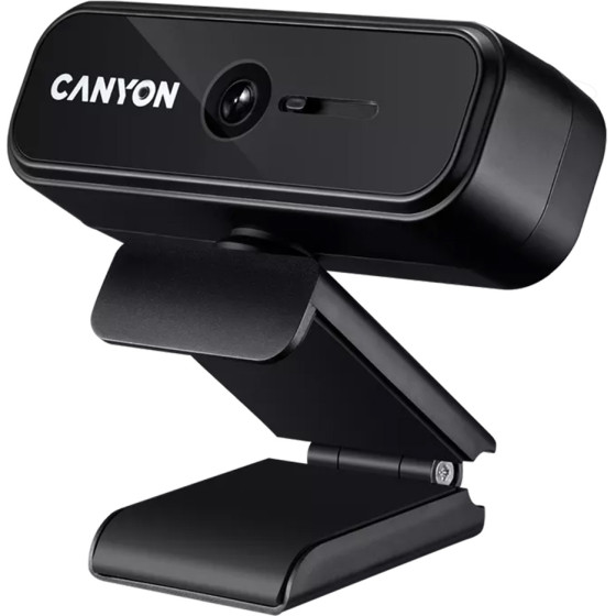 Canyon Webcam Hd Live Streaming 1080P Black - (CNE-HWC2N)